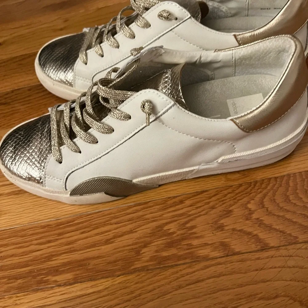 Dolce vita sneakers gold and white - Picture 6 of 9